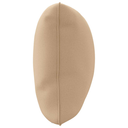 vidaXL 1-Piece Back Cushion PUTTEN 100% Polyester Sand
