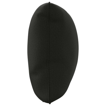 vidaXL 1-Piece Back Cushion PUTTEN 100% Polyester Black