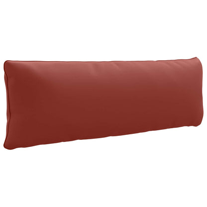 vidaXL 1-Piece Back Cushion PUTTEN 100% Polyester Red 120 x 40 x 15 cm