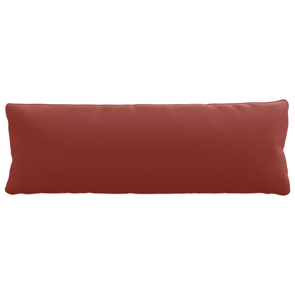 vidaXL 1-Piece Back Cushion PUTTEN 100% Polyester Red 120 x 40 x 15 cm