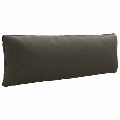 vidaXL Back Cushion PUTTEN 100% Polyester Anthracite 120 x 40 x 15 cm
