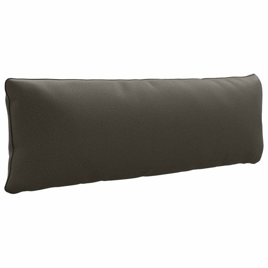 vidaXL Back Cushion PUTTEN 100% Polyester Anthracite 120 x 40 x 15 cm