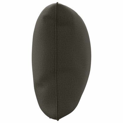 vidaXL 1-Piece Back Cushion PUTTEN 100% Polyester Anthracite