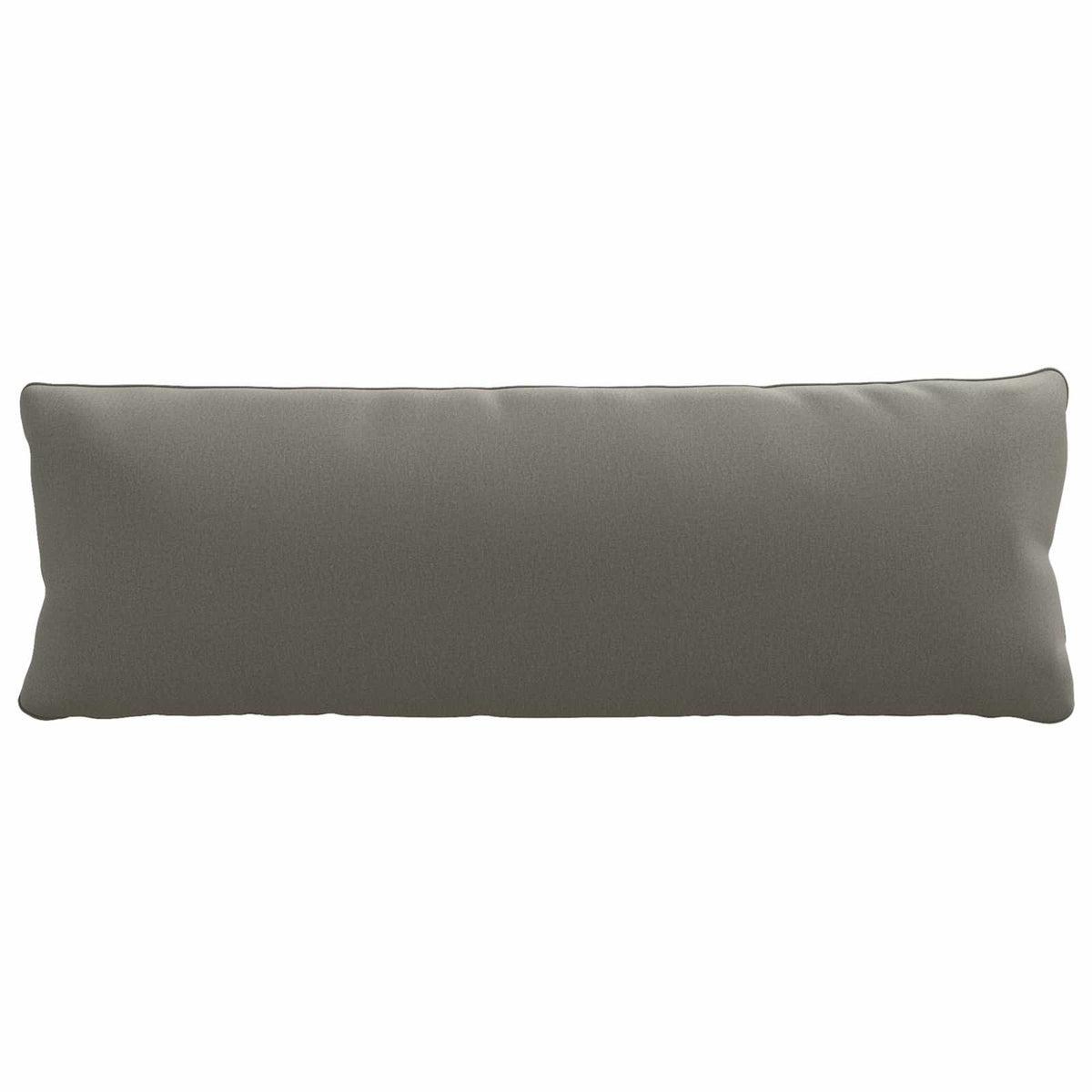 vidaXL Back Cushion PUTTEN 100% Polyester Grey 120 x 40 x 15 cm