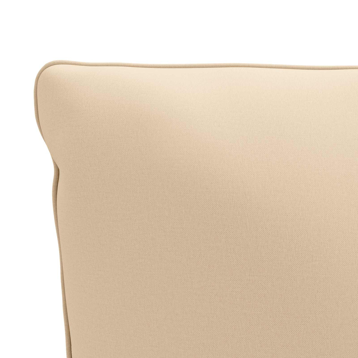 vidaXL 1-Piece Back Cushion PUTTEN 100% Polyester Cream