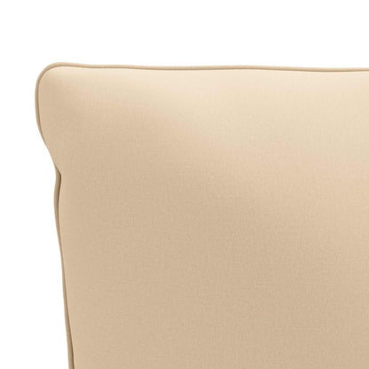 vidaXL 1-Piece Back Cushion PUTTEN 100% Polyester Cream