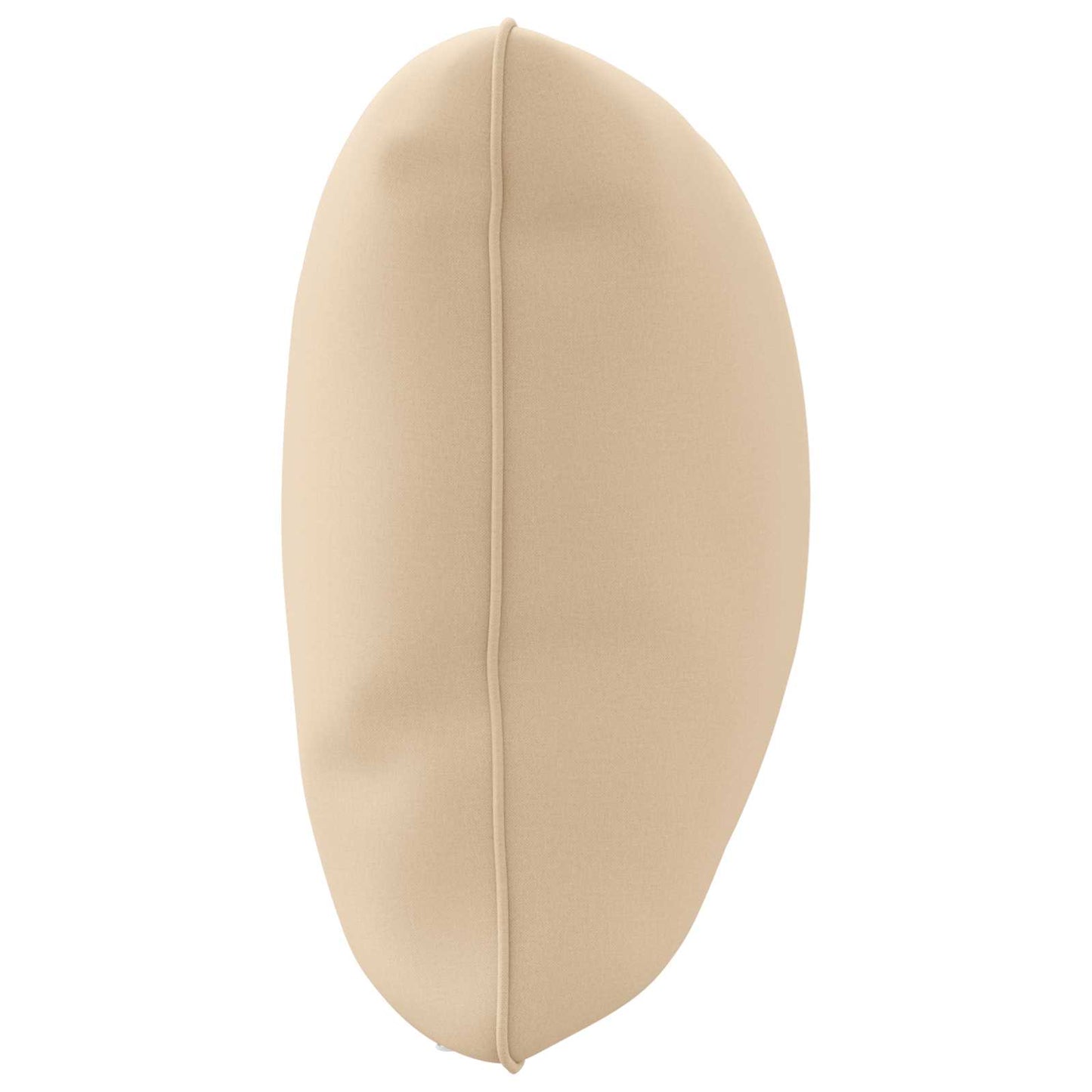 vidaXL 1-Piece Back Cushion PUTTEN 100% Polyester Cream