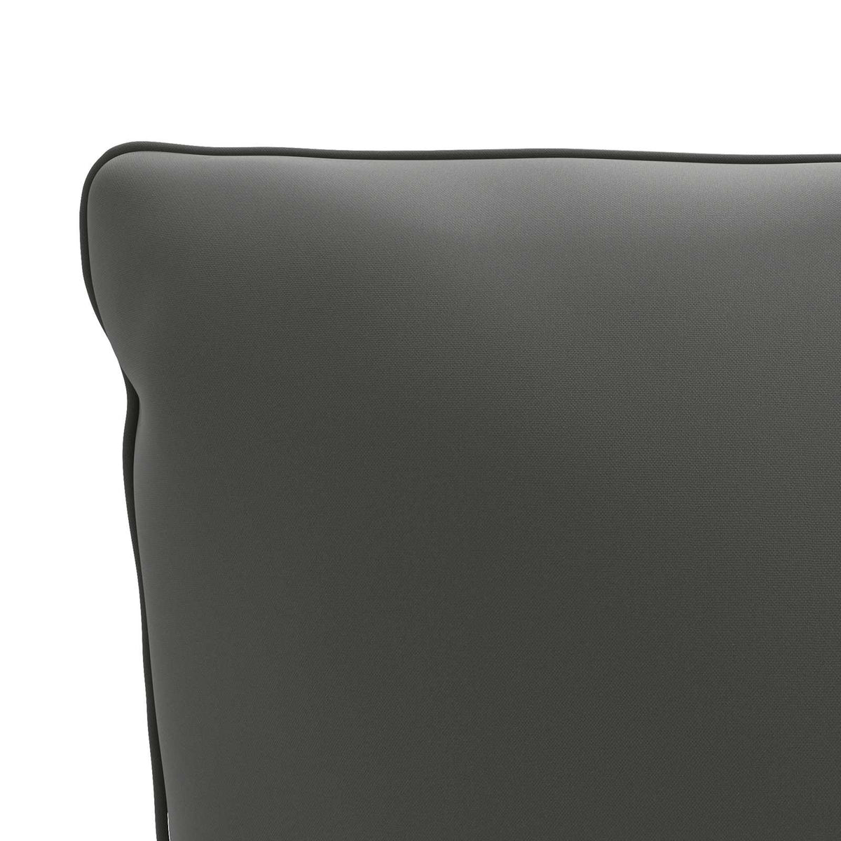 vidaXL 1-Piece Back Cushion PUTTEN 100% Polyester Anthracite