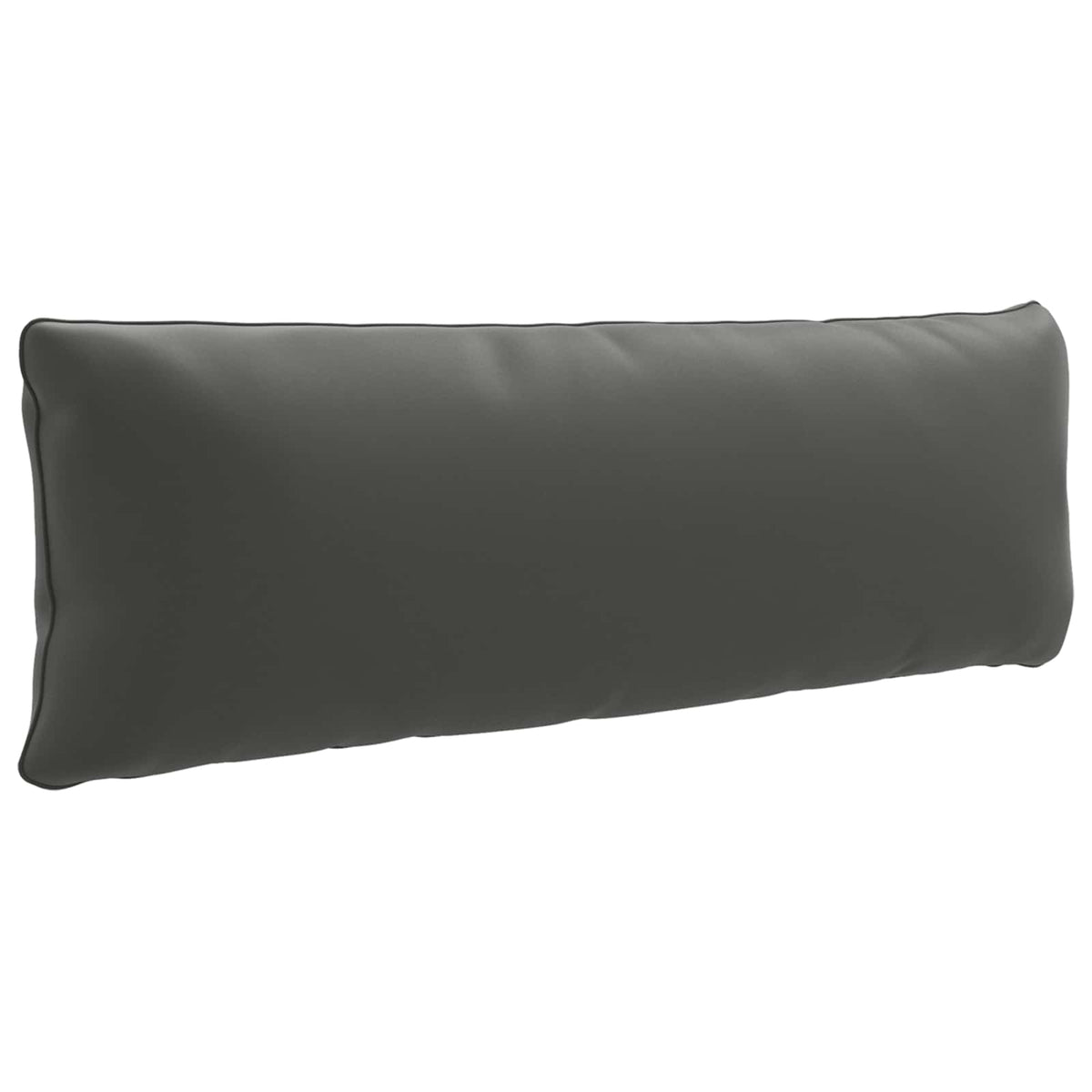 vidaXL Back Cushion PUTTEN 100% Polyester Anthracite 120 x 40 x 15 cm