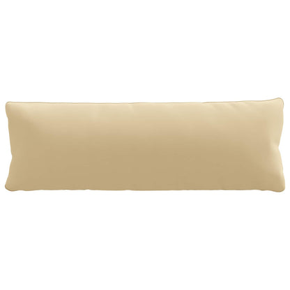 vidaXL Back Cushion PUTTEN 100% Polyester Beige 120 x 40 x 15 cm
