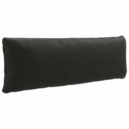 vidaXL Back Cushion PUTTEN 100% Polyester Black 120 x 40 x 15 cm