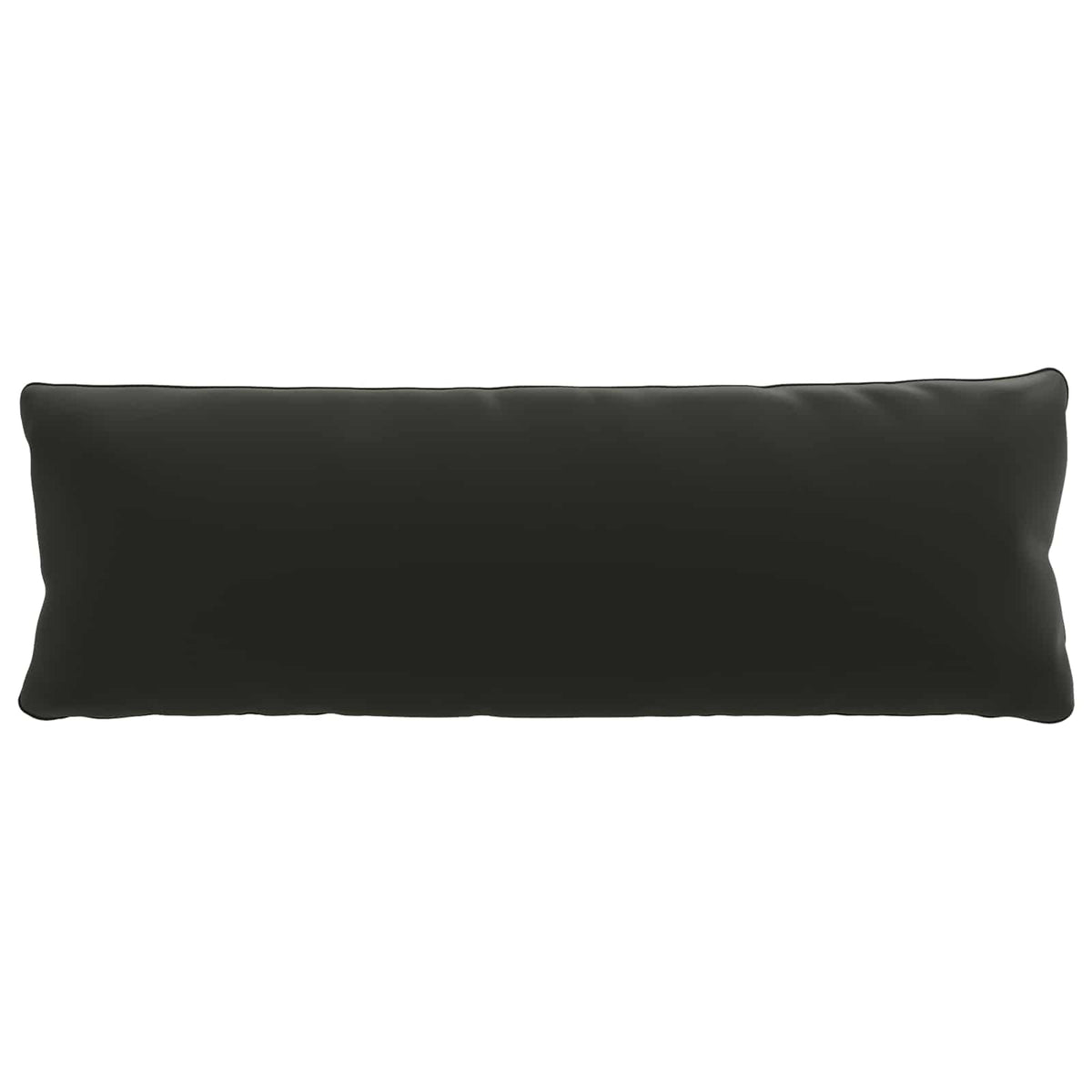 vidaXL Back Cushion PUTTEN 100% Polyester Black 120 x 40 x 15 cm