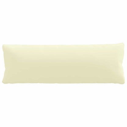 vidaXL 1-Piece Back Cushion PUTTEN 100% Polyester Cream