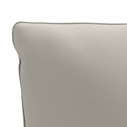 vidaXL 1-Piece Back Cushion PUTTEN 100% Polyester Grey