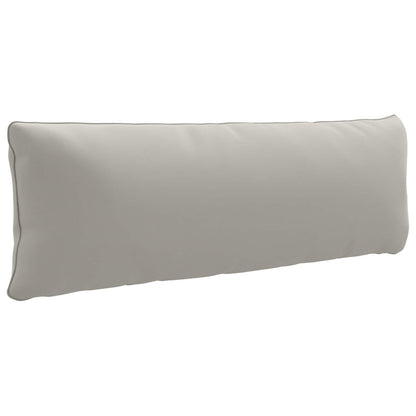 vidaXL 1-Piece Back Cushion PUTTEN 100% Polyester Grey