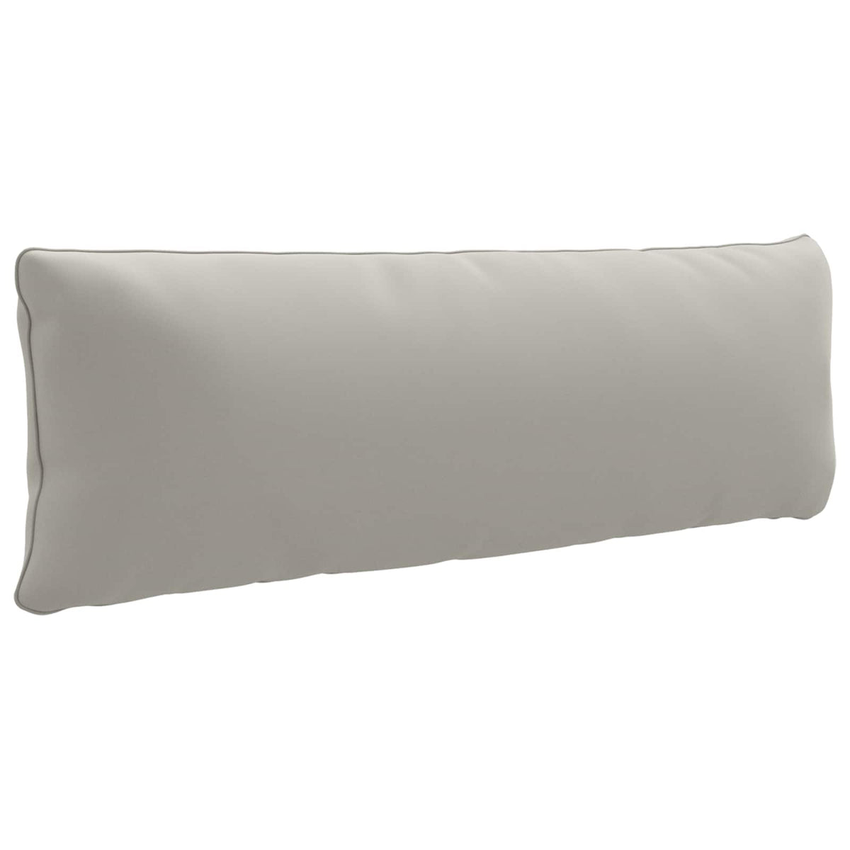vidaXL Back Cushion PUTTEN 100% Polyester Grey 120 x 40 x 15 cm