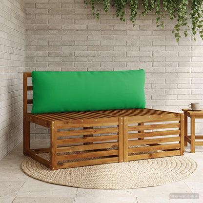 vidaXL 1-Piece Back Cushion PUTTEN 100% Polyester Green