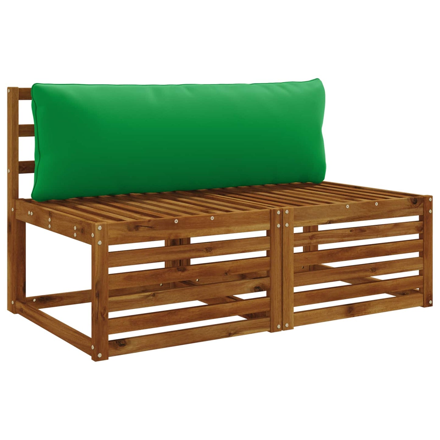 vidaXL 1-Piece Back Cushion PUTTEN 100% Polyester Green