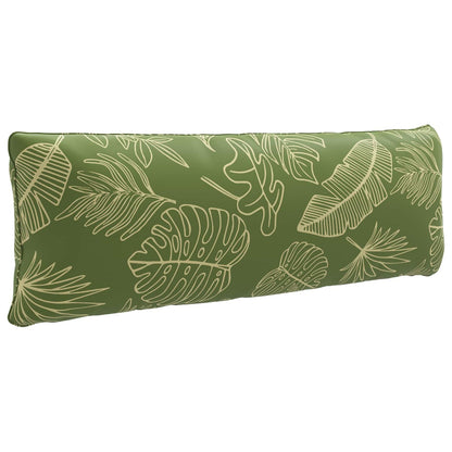 vidaXL 1-Piece Back Cushion PUTTEN 100% Polyester Leaf Design