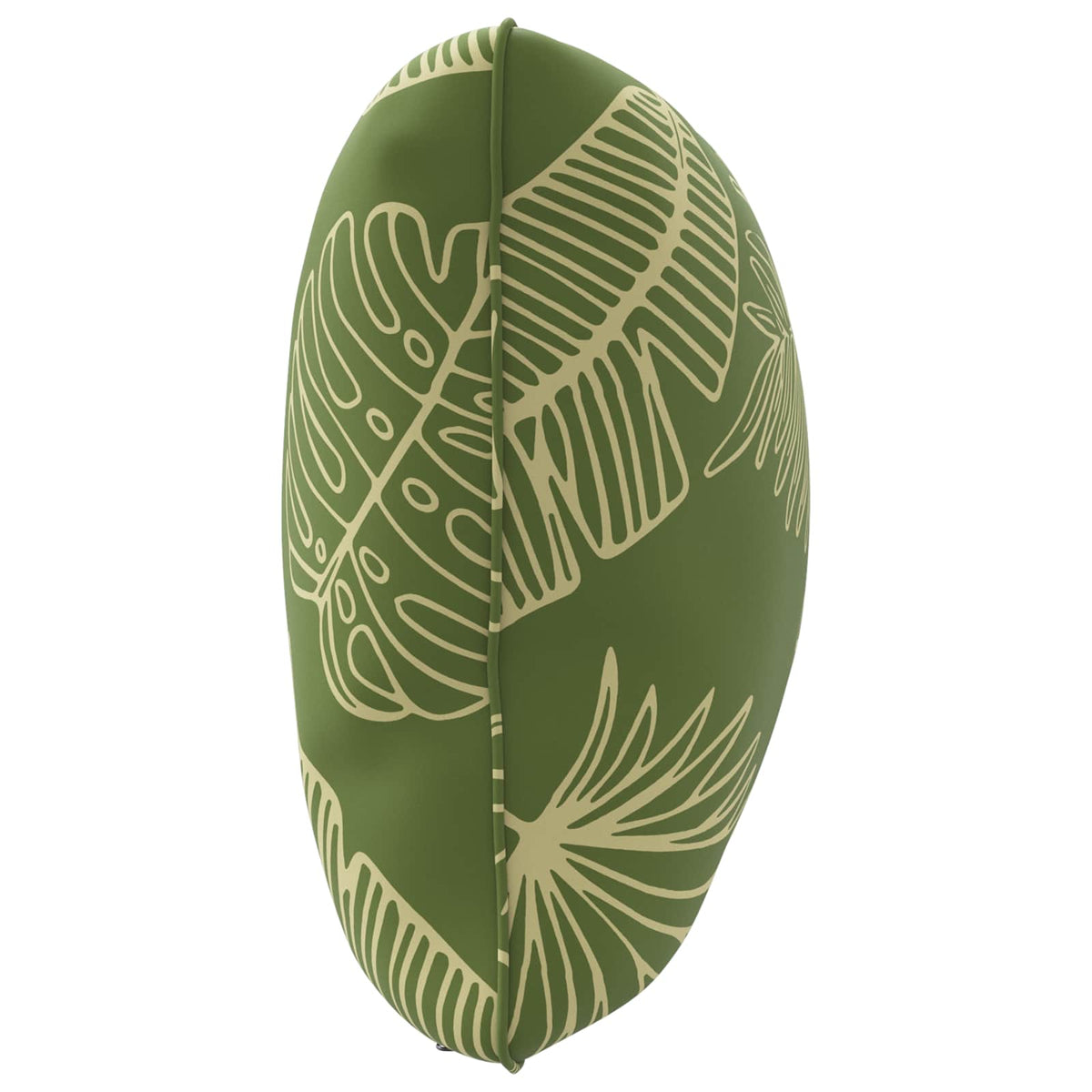 vidaXL 1-Piece Back Cushion PUTTEN 100% Polyester Leaf Design