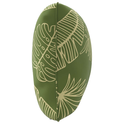 vidaXL 1-Piece Back Cushion PUTTEN 100% Polyester Leaf Design