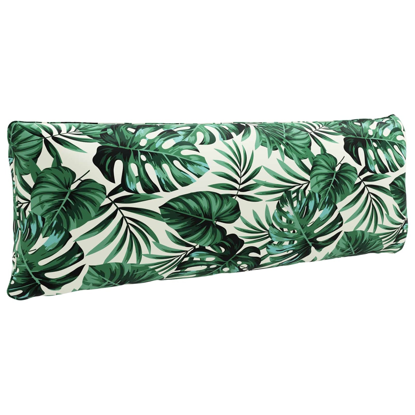 vidaXL 1-Piece Back Cushion PUTTEN 100% Polyester Leaf Pattern
