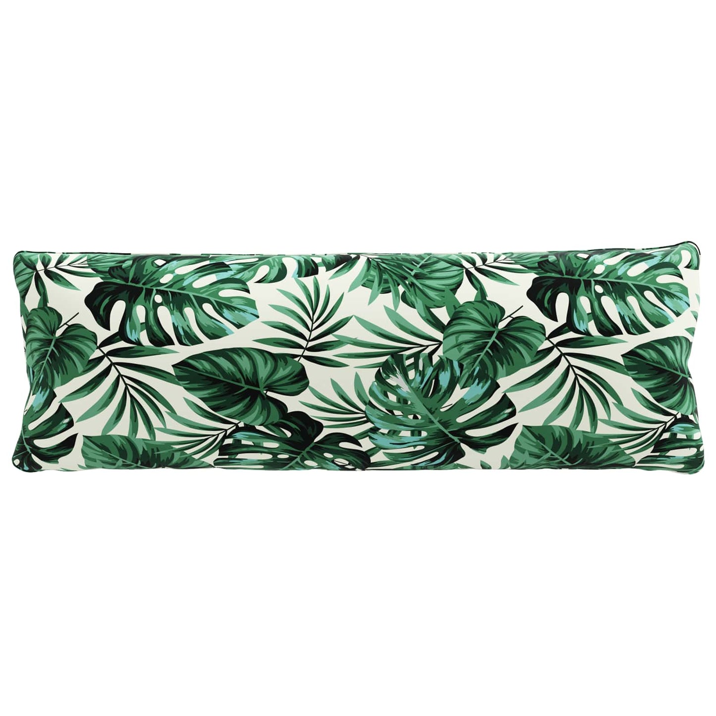 vidaXL 1-Piece Back Cushion PUTTEN 100% Polyester Leaf Pattern
