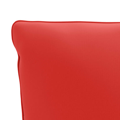 vidaXL 1-Piece Back Cushion PUTTEN 100% Polyester Red 120 x 40 x 15 cm