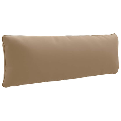 vidaXL 1-Piece Back Cushion PUTTEN 100% Polyester Taupe