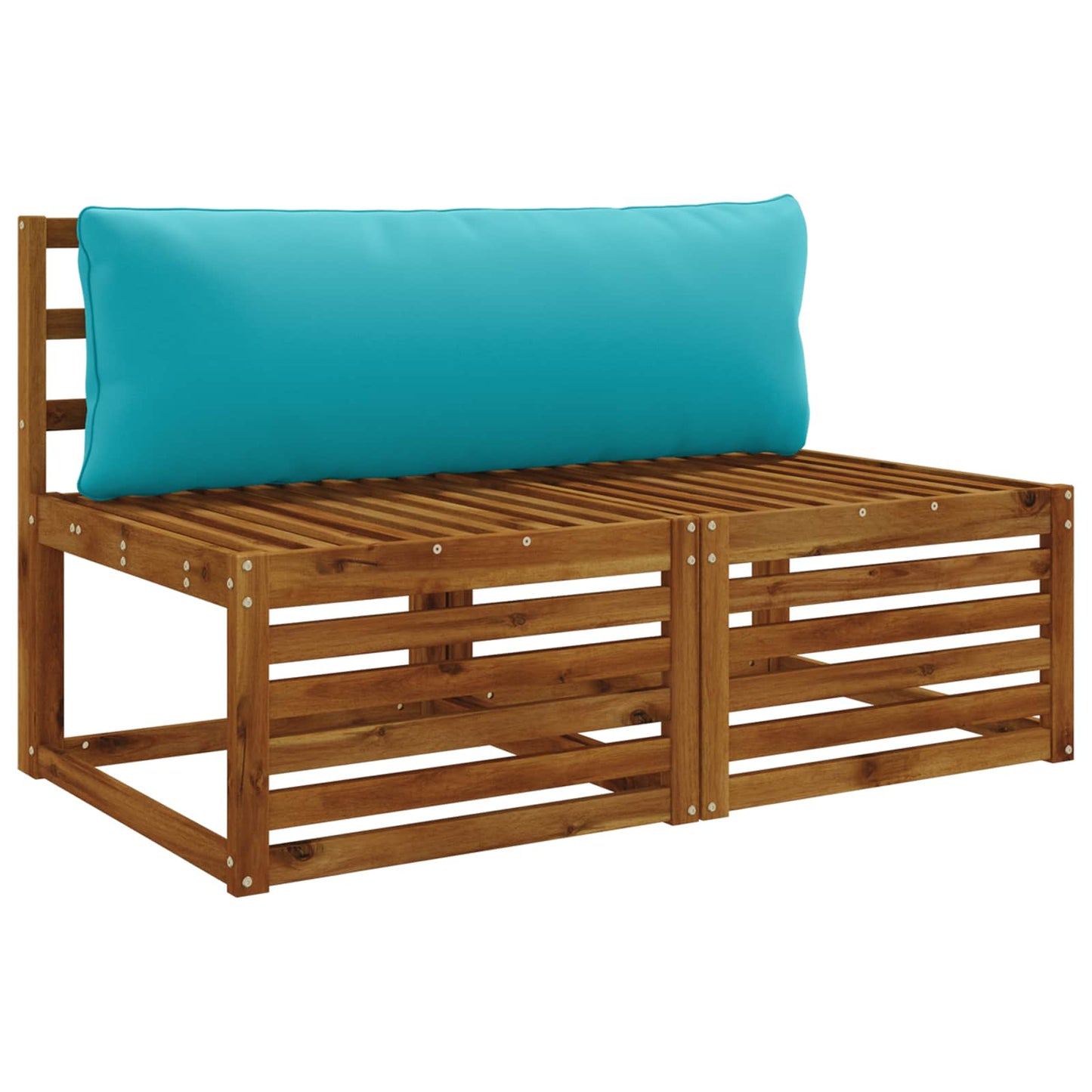 vidaXL 1-Piece Back Cushion PUTTEN 100% Polyester Turquoise