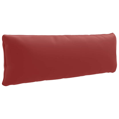 vidaXL 1-Piece Back Cushion PUTTEN 100% Polyester Wine Red