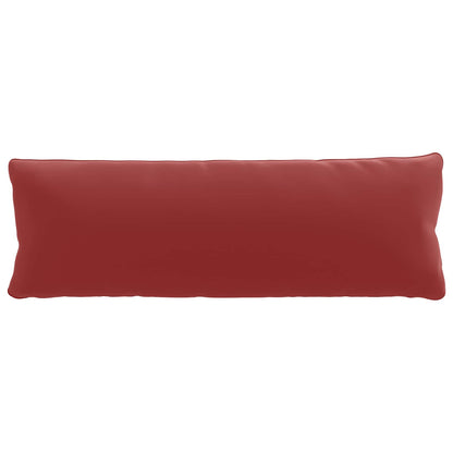 vidaXL 1-Piece Back Cushion PUTTEN 100% Polyester Wine Red