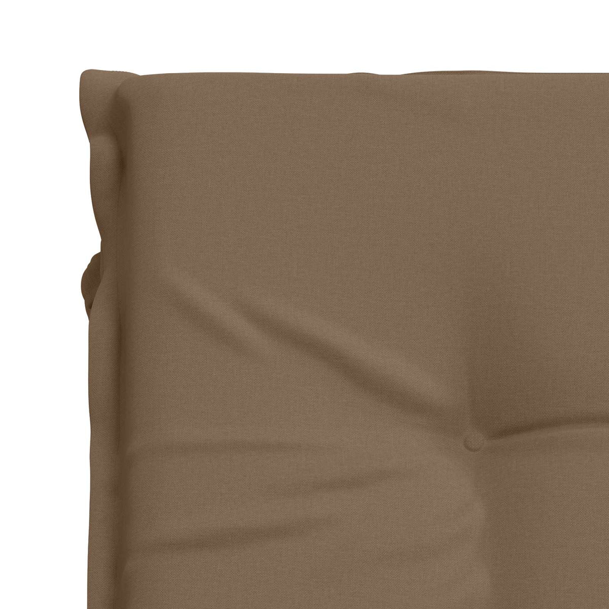 vidaXL Sunlounger Cushion GEMERT 100% Polyester Taupe 190 x 50 x 9 cm