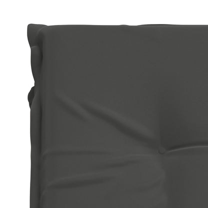 vidaXL Sunlounger Cushion GEMERT 100% Polyester Anthracite