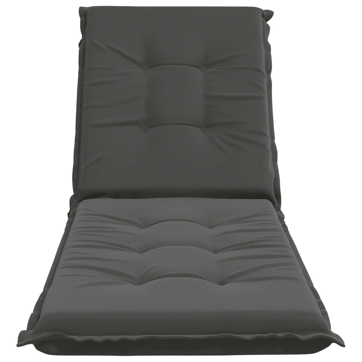 vidaXL Sunlounger Cushion GEMERT 100% Polyester Anthracite