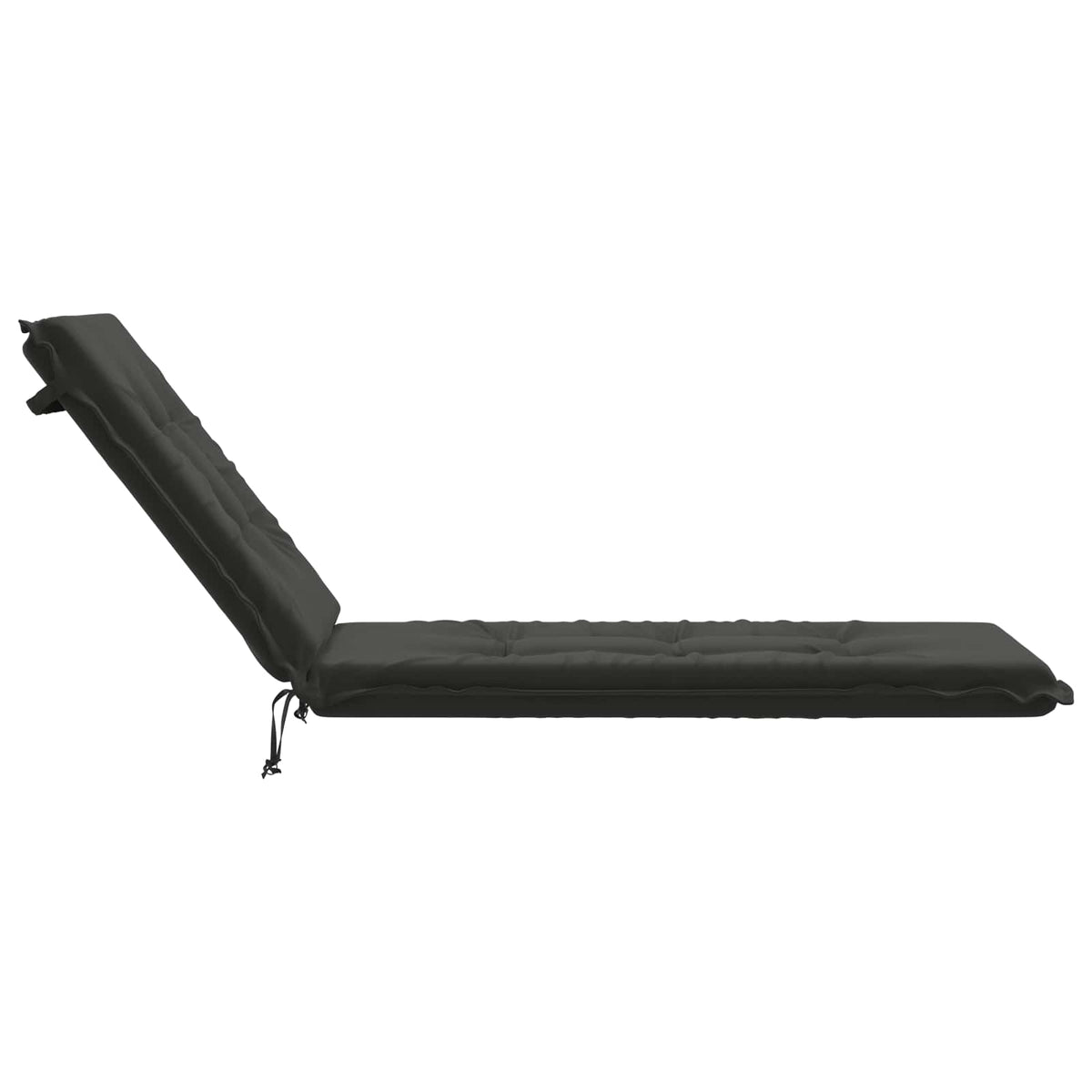 vidaXL Sunlounger Cushion GEMERT 100% Polyester Anthracite