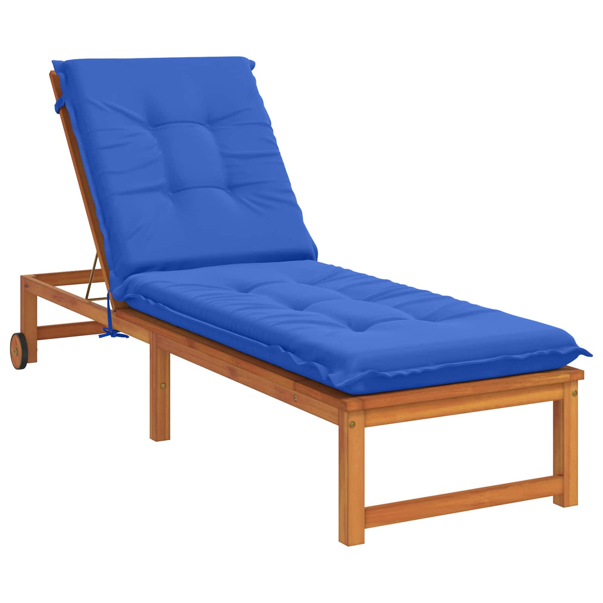 vidaXL Sunlounger Cushion GEMERT 100% Polyester Royal Blue