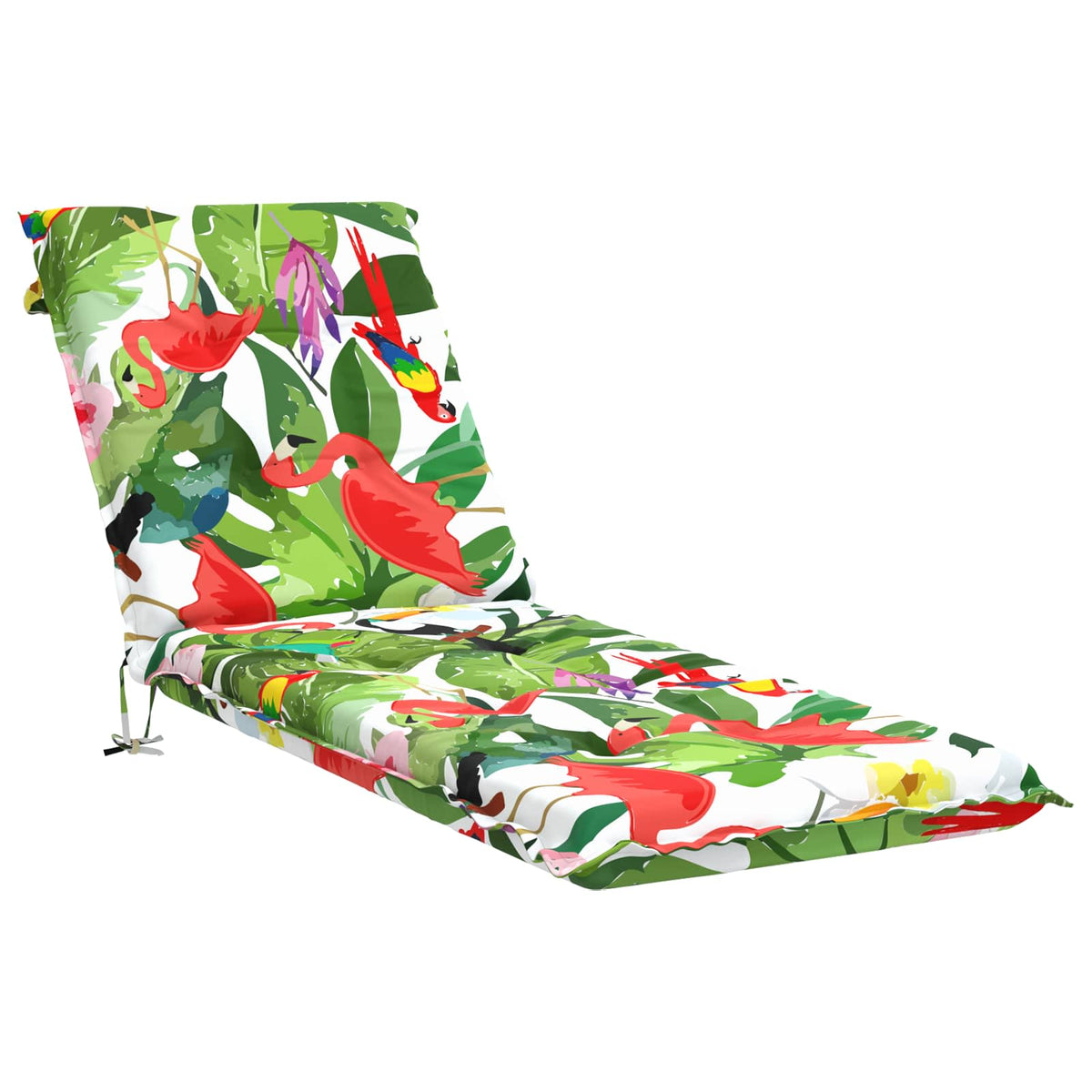 vidaXL Sunlounger Cushion GEMERT 100% Polyester Multicolour