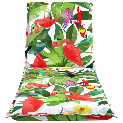 vidaXL Sunlounger Cushion GEMERT 100% Polyester Multicolour