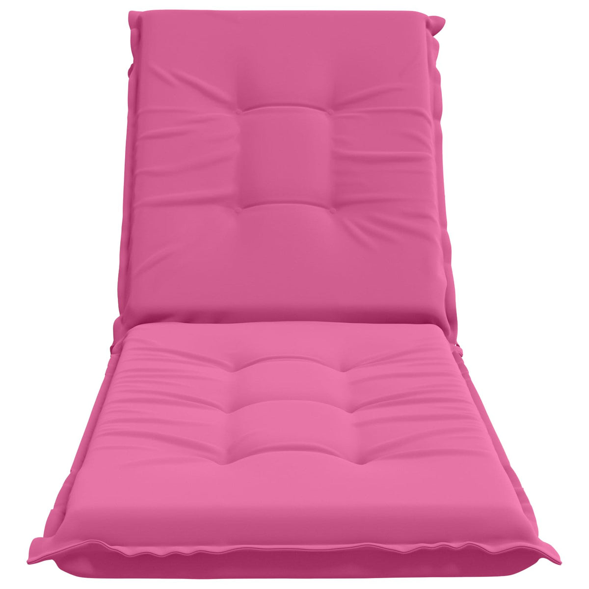 vidaXL Sunlounger Cushion GEMERT 100% Polyester Pink 190 x 50 x 9 cm