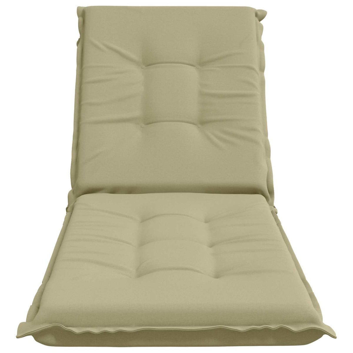 vidaXL Sunlounger Cushion GEMERT 100% Polyester Light Green