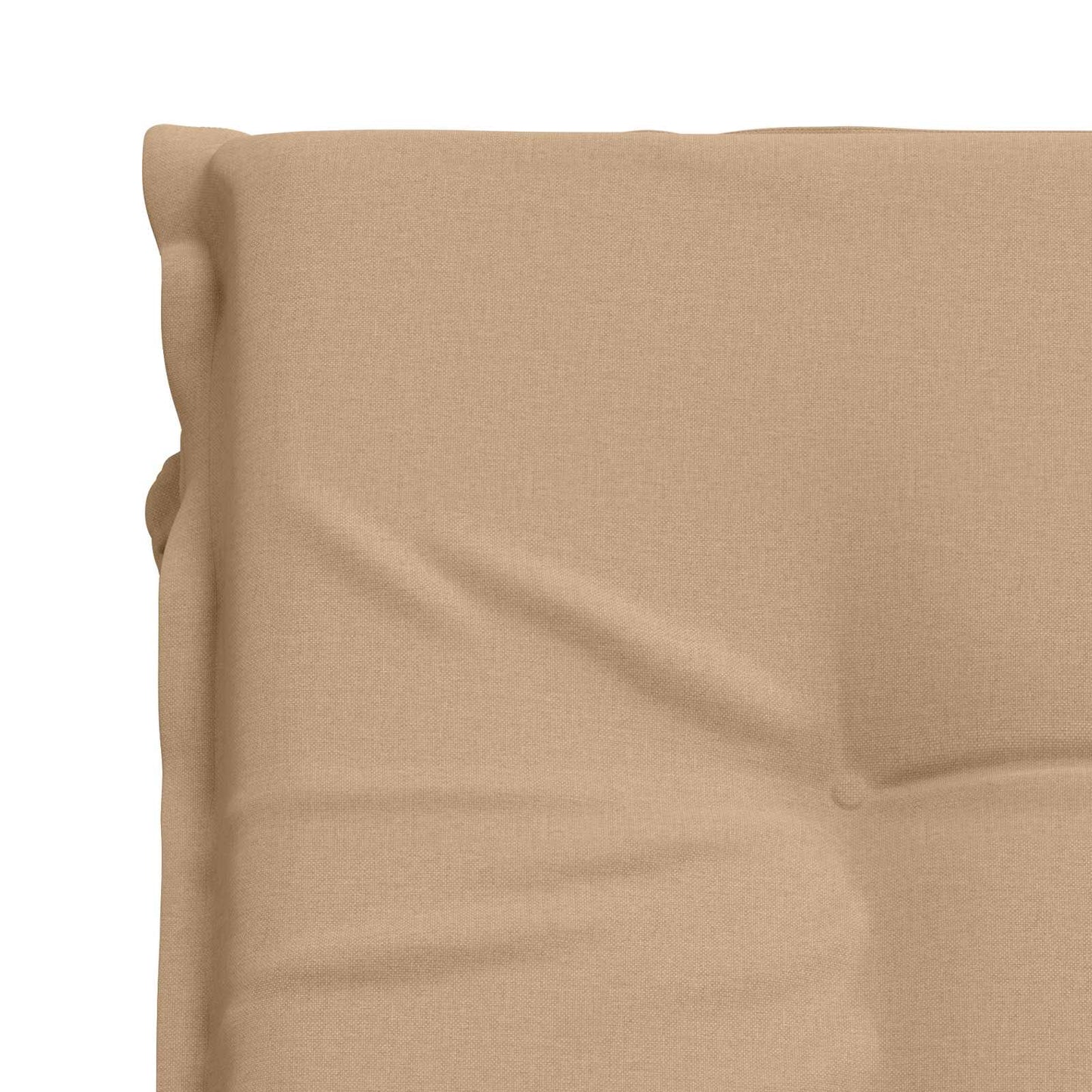 vidaXL Sunlounger Cushion GEMERT 100% Polyester Sand 190 x 60 x 9 cm