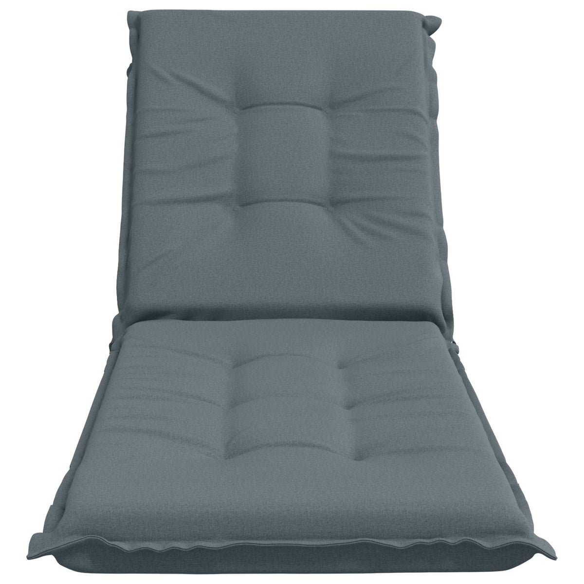vidaXL Sunlounger Cushion GEMERT 100% Polyester Blue 190 x 60 x 9 cm