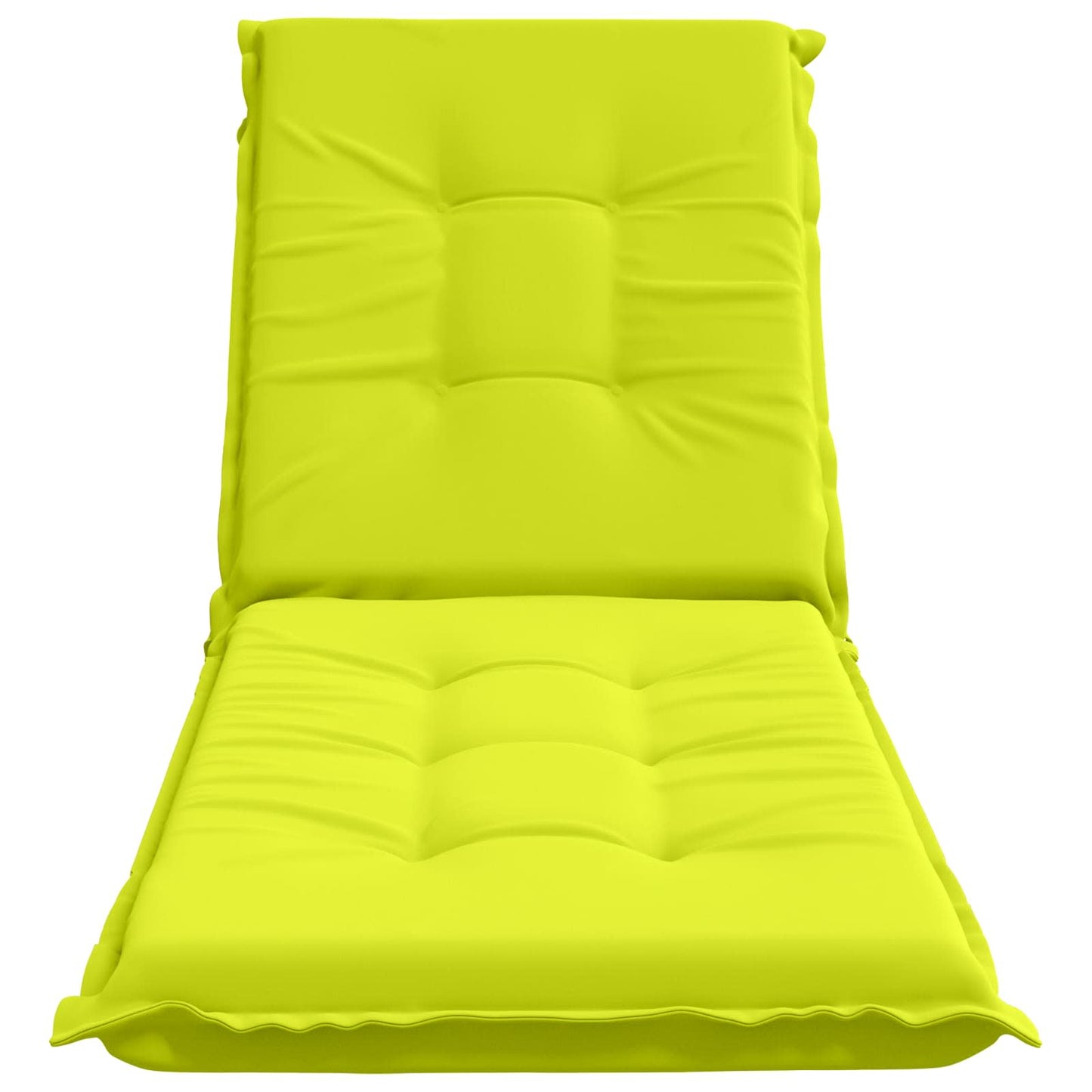 vidaXL Sunlounger Cushion GEMERT 100% Polyester Bright Green