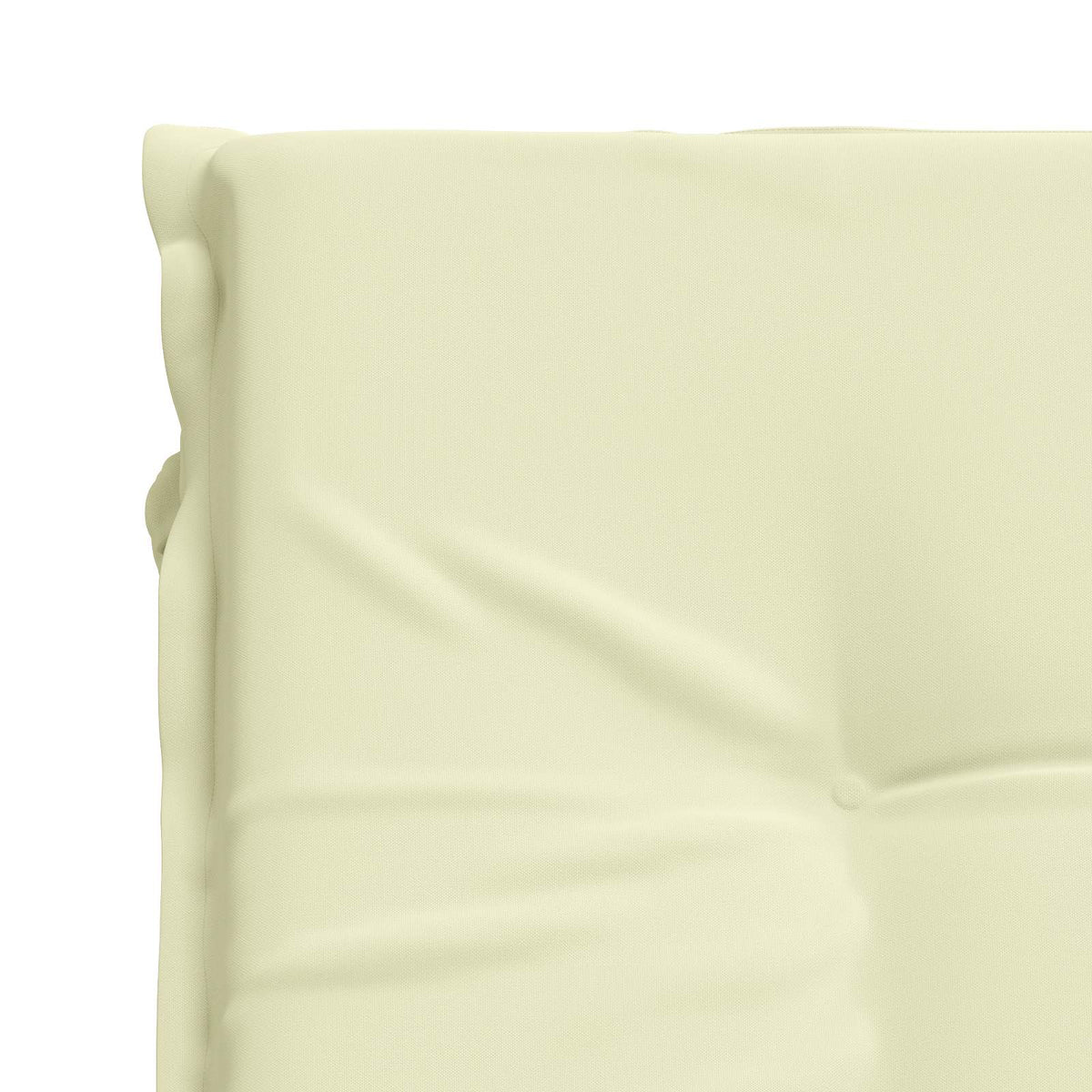 vidaXL Sunlounger Cushion GEMERT 100% Polyester Cream 190 x 60 x 9 cm