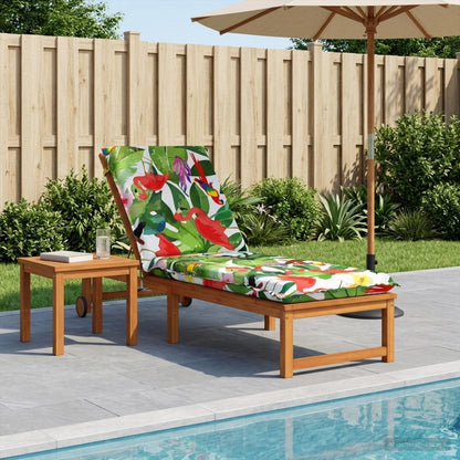 vidaXL Sunlounger Cushion GEMERT 100% Polyester Multicolour