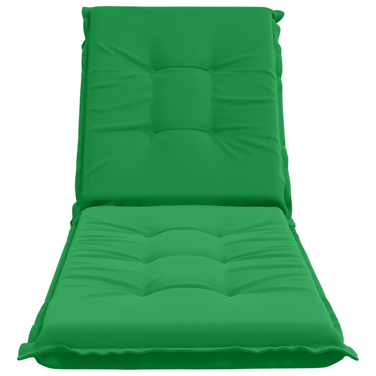 vidaXL Sunlounger Cushion GEMERT 100% Polyester Green 190 x 60 x 9 cm