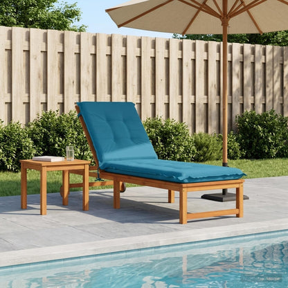 vidaXL Sunlounger Cushion GEMERT 100% Polyester Light Blue