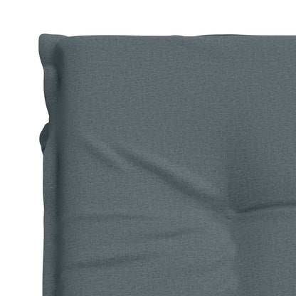 vidaXL Sunlounger Cushion GEMERT 100% Polyester Blue 190 x 70 x 9 cm