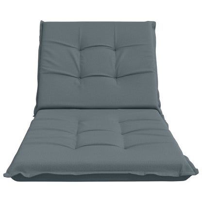 vidaXL Sunlounger Cushion GEMERT 100% Polyester Blue 190 x 70 x 9 cm